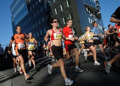 Maratona de Berlim, 2006. (KJohansson/Flickr) Maratona de Berlim, 2006.