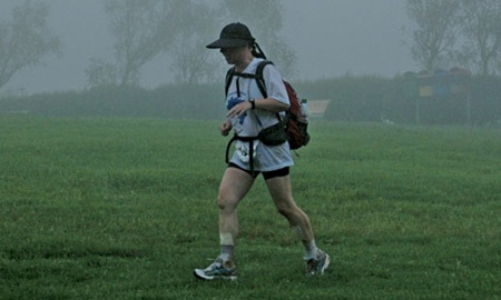 Chuva durante a Ultramaratona Brazil 135. Monica completou a prova em 67 horas. ( Wouter Kingma/Divulgação ) Chuva durante a Ultramaratona Brazil 135. Monica completou a prova em 67 horas. ( Wouter Kingma/Divulgação )